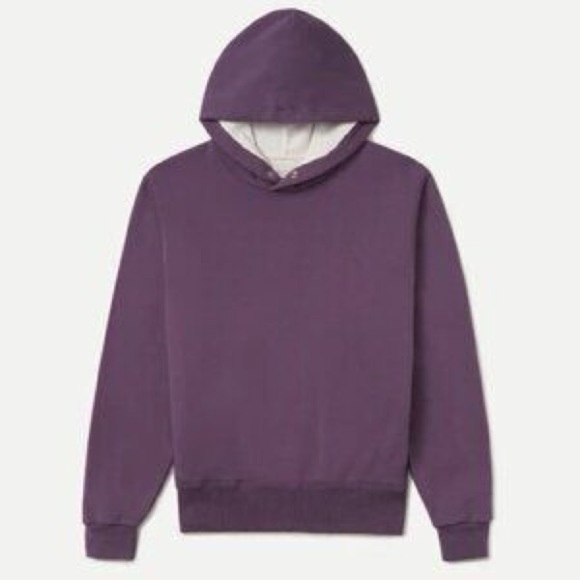 NWOT AYR The BLT Hooded Sweatshirt Men's in Purple Prince - Picture 1 of 9